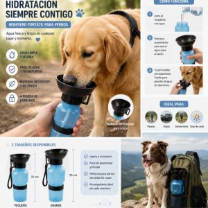 Botella Portátil para Agua
