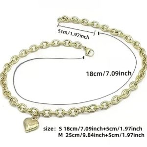 Collar Cadena Corazón