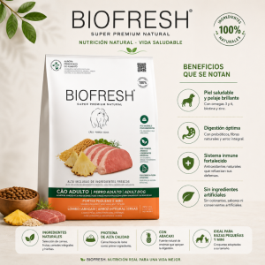 Alimento Perro Mini/Pequeño Cerdo Piña Biofresh