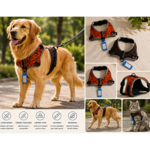 Arnes para Perro o Gato Adulto Ajustable