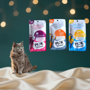 Snack Cremoso para Gatos (4 tubos) PINK