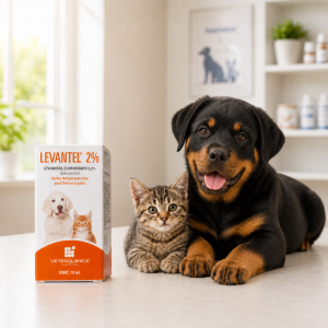 Antiparasitario para Cachorros y Gatitos (Levantel® 2%)
