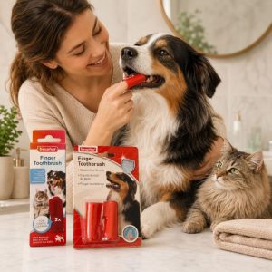 Cepillo de Dientes de Dedo Perros y Gatos