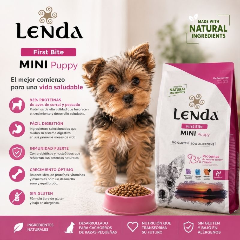 Alimento Perrito Mini Puppy LENDA