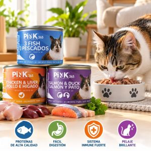 Paté PINK 365 para Gato 175 gr.