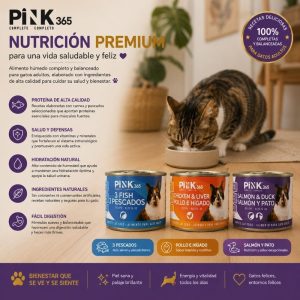 Paté PINK 365 para Gato 175 gr.