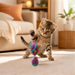 Juguete Porfiado Interactivo para Gatos