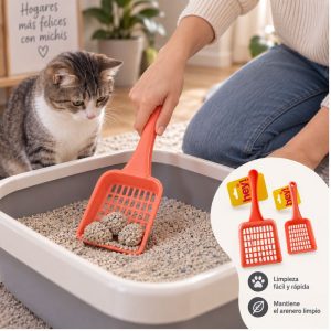 Pala Resistente para Gato