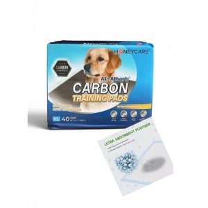 Sabanillas Absorbentes de Entrenamiento X-Grandes para Perro, Honeycare